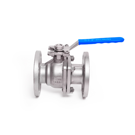 GB Standard High Flanged Ball Valve 