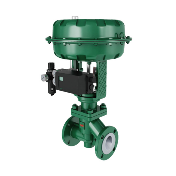 Fluorine Lined Control Valve - Jagon Valve