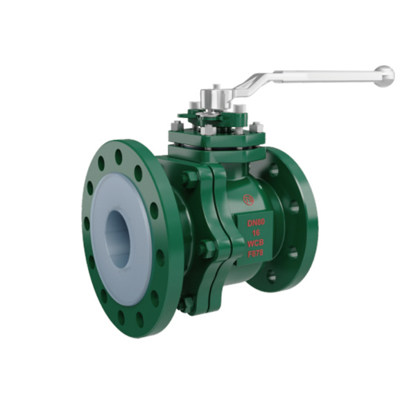 Flange Connection Discharge Ball Valve (fully Lined)
