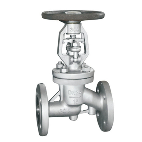 Antibiotic Bellows Shutoff Valve
