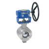 Gear Operated High Performance V Shaped Ball Valve