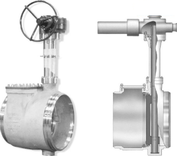 Butterfly Valve for Easy Seal Removal