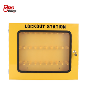 Industrial combination safety lockout station