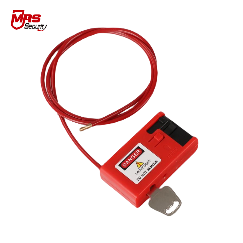 Customized 1000mm Length Adjustable Cable Safety Padlock