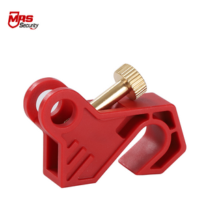 Electrical equipment safety electrical breaker lockout loto locks nylon lockout Handle Circuit Breaker Lockout MD17-2